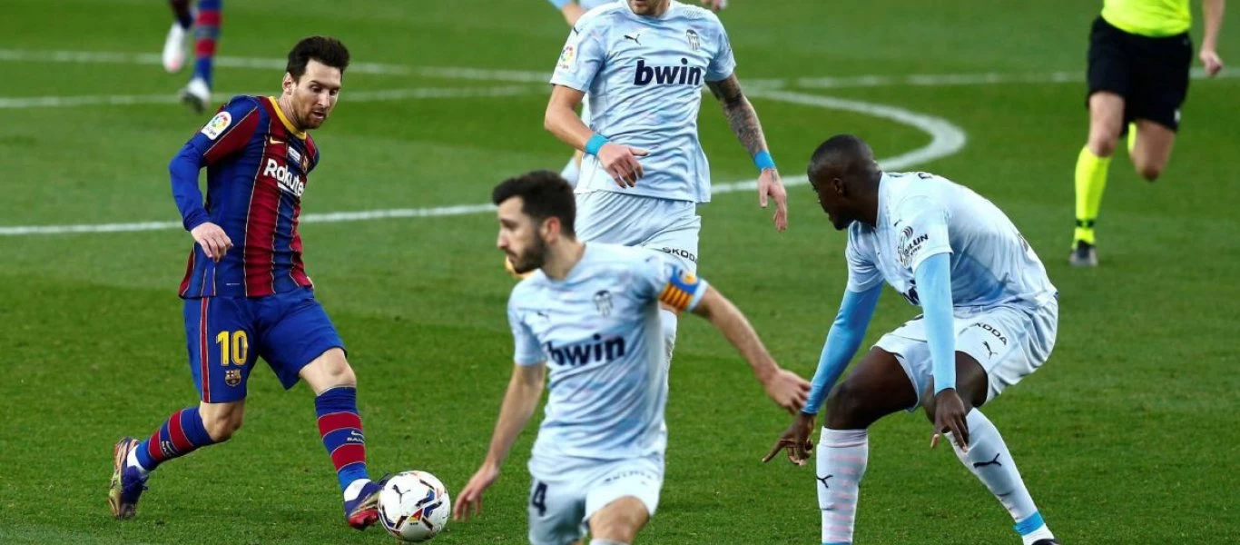 La Liga: Γκέλα για την Μπαρτσελόνα - 2-2 με τη Βαλένθια